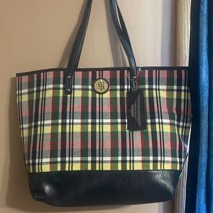 never tommy hilfiger bag.